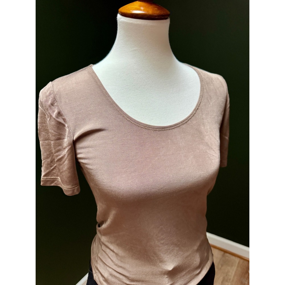 Vintage Irene New York Short Sleeve Scoop Neck Blouse Women's S - Picture 3 of 5